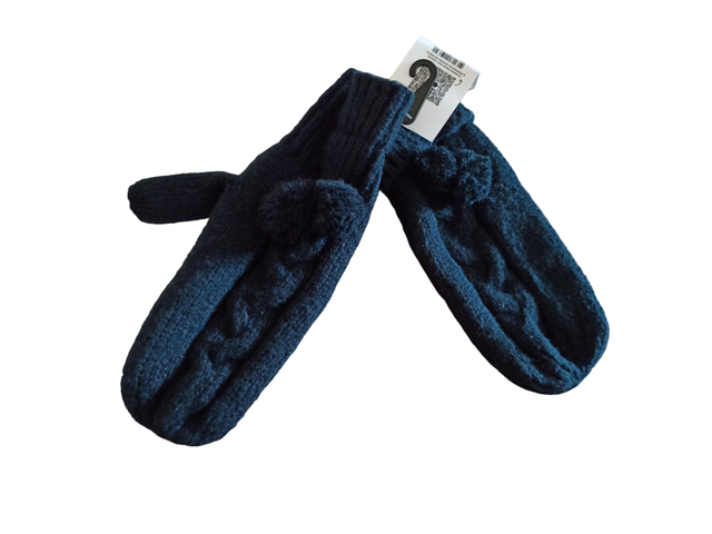 Moufles bleu marine (Camaïeu) 