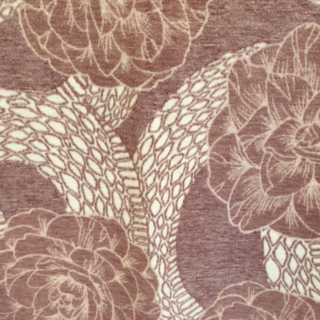 EDEN BORDEAUX Wolldecke 