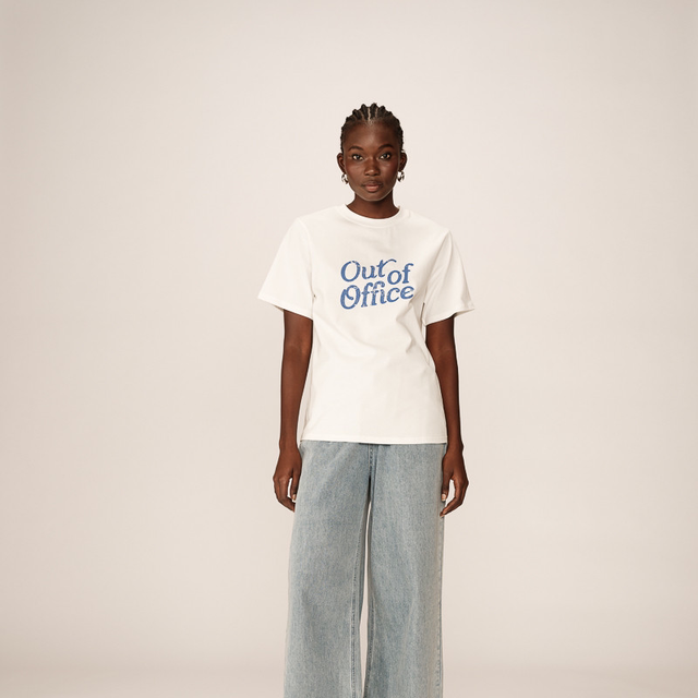 T-shirt « out of office » Grace & Mila 