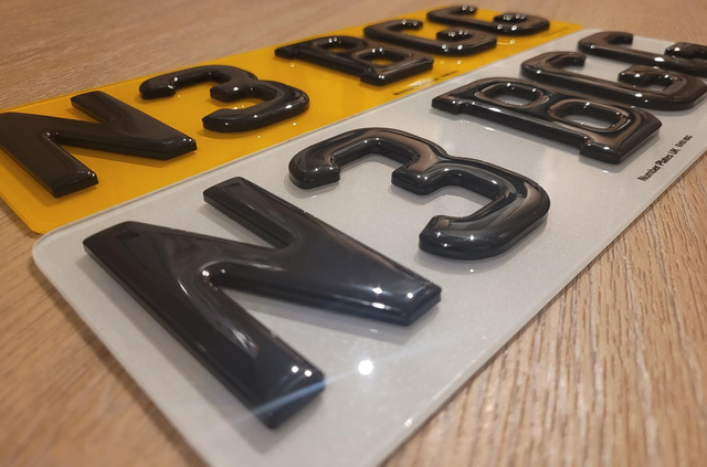 3mm Black 4D with Black Gel 