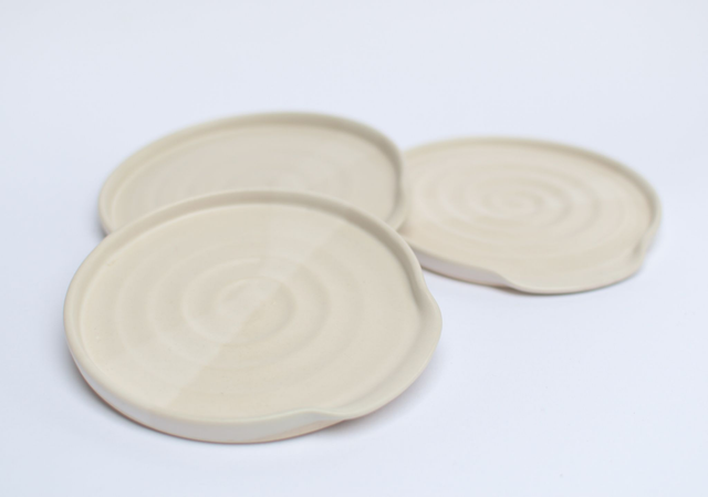 Spoon Rest Natural Satin