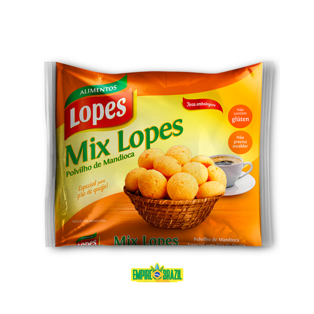 Mistura Pao de Queijo / Cheese Bread Mix LOPES 500g