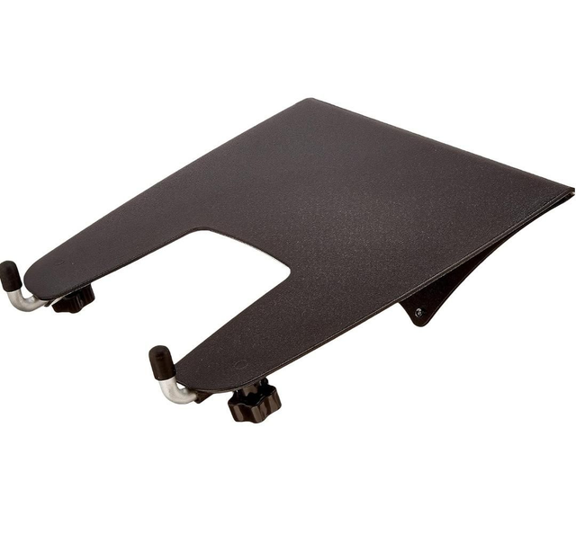 Amazon Basics Montageplatte für Notebook-Halterungsarm, Schwarz


