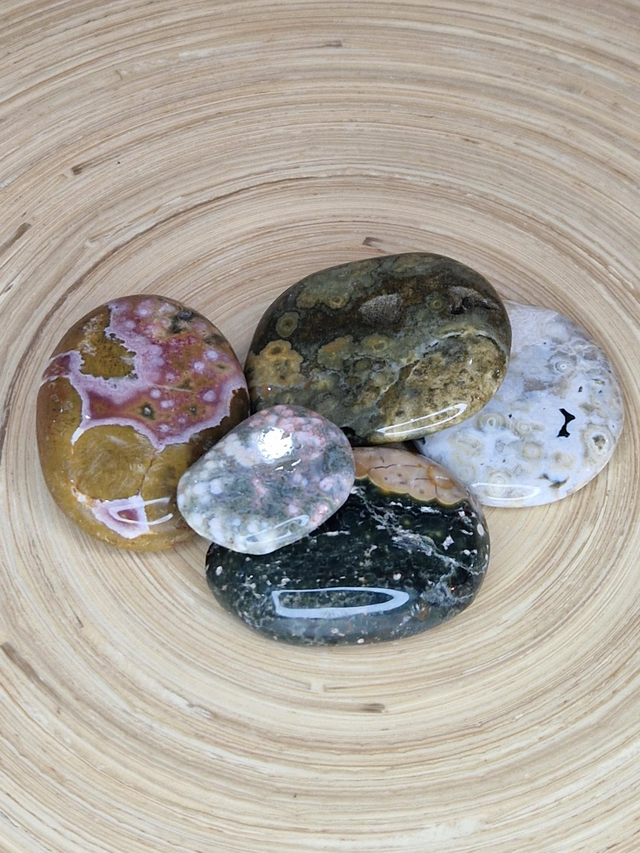 Jaspe forêt tropicale - Galet