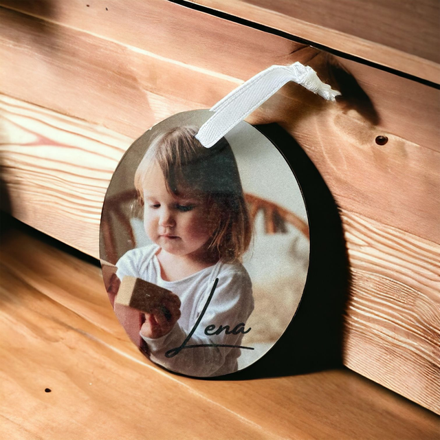 Suspension en aluminium ovale