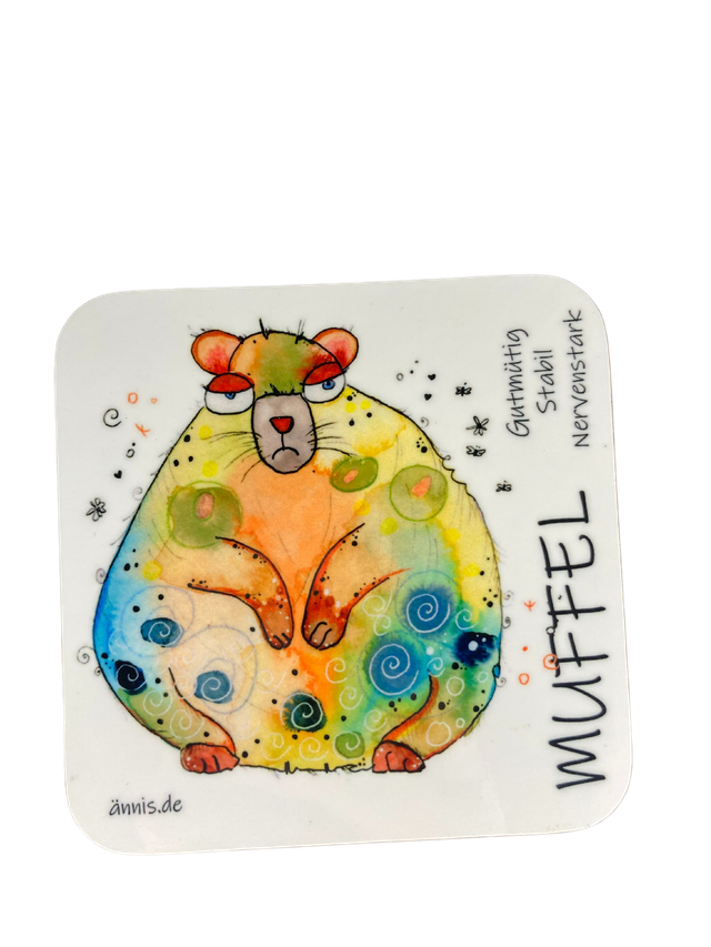 Untersetzer "Sternzeichen - Mufffel"