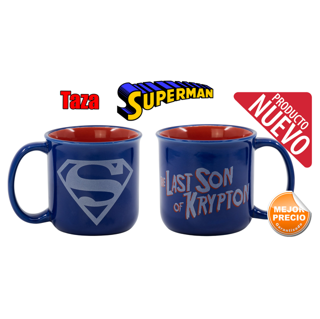 TAZA 400ml SUPERMAN 