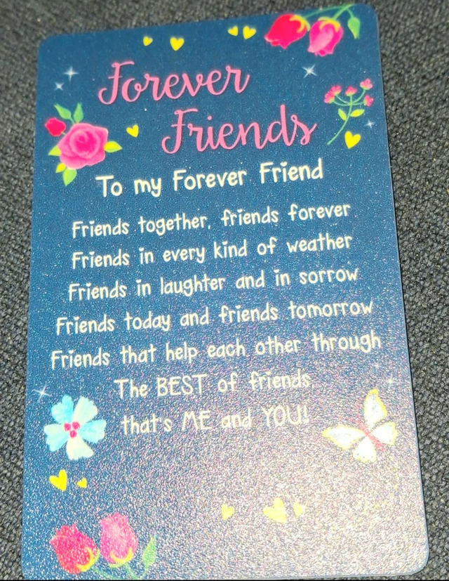 Wallet Card Keepsake