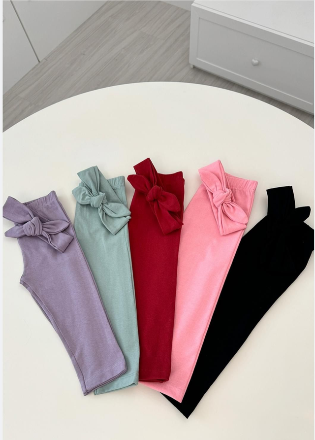 Calça Legging com faixa Preta 