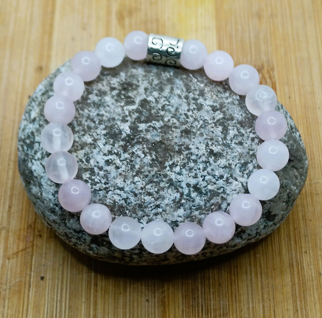 BRACELET EN QUARTZ ROSE