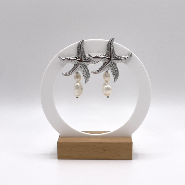 SEAPERFECTION - Seesterne mit Süßwasserperlen