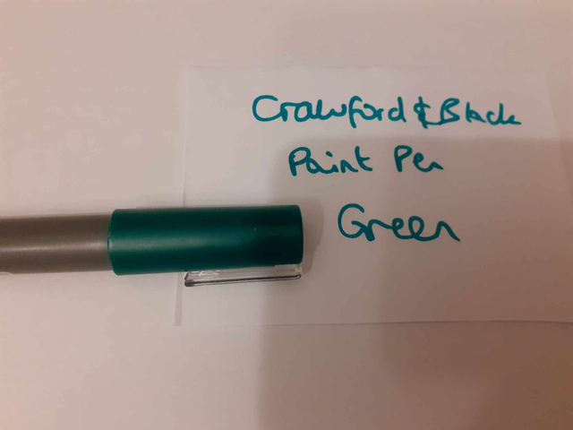 Zelebs in shed CHOOSE YOUR MARKER Crawford &amp; Black Paint Pen GREEN