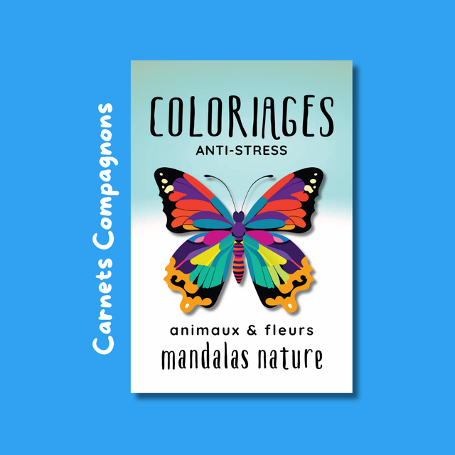 H. Coloriage anti-stress Mandalas nature