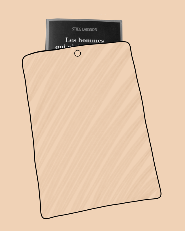 Pochette à livre à créer à votre image - Grand format