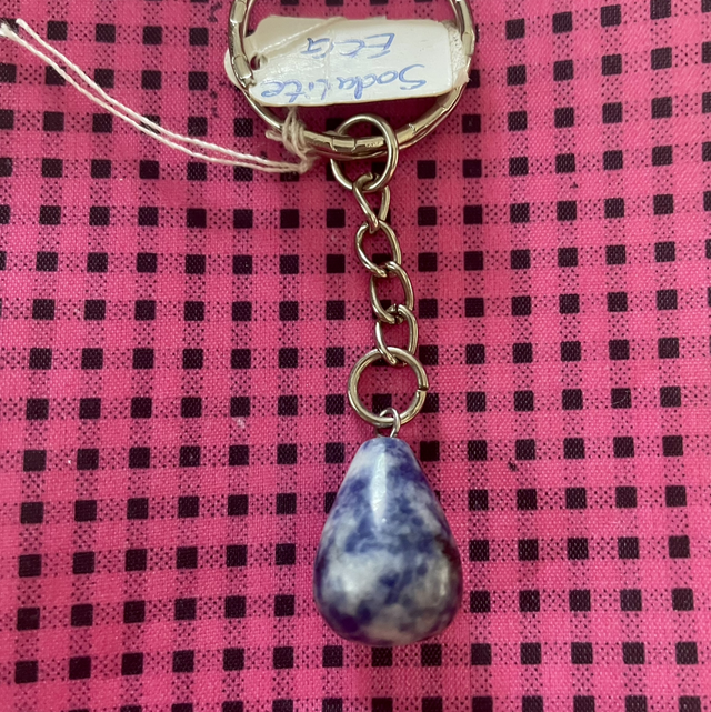 Sodalite keyring 