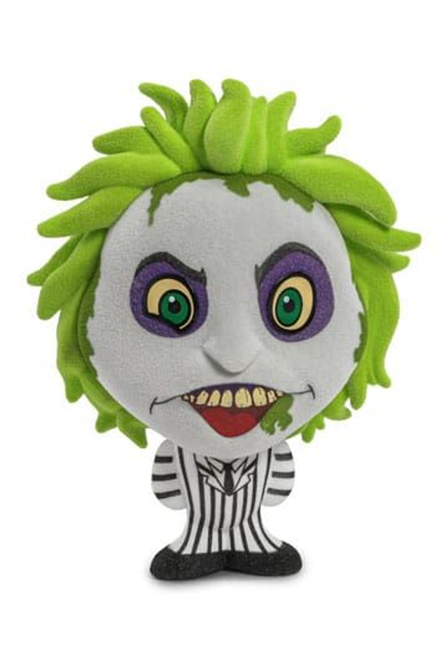 Beetlejuice: Beetlejuice (Striped Suit) Bhunny Flocked Figure 