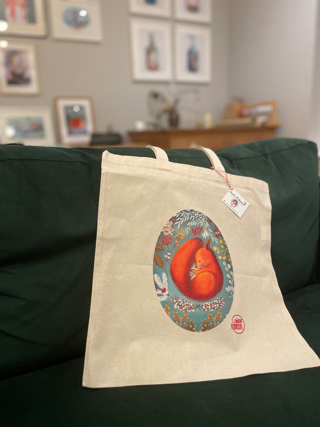 Tote Bag: Squirrel´s Dreams