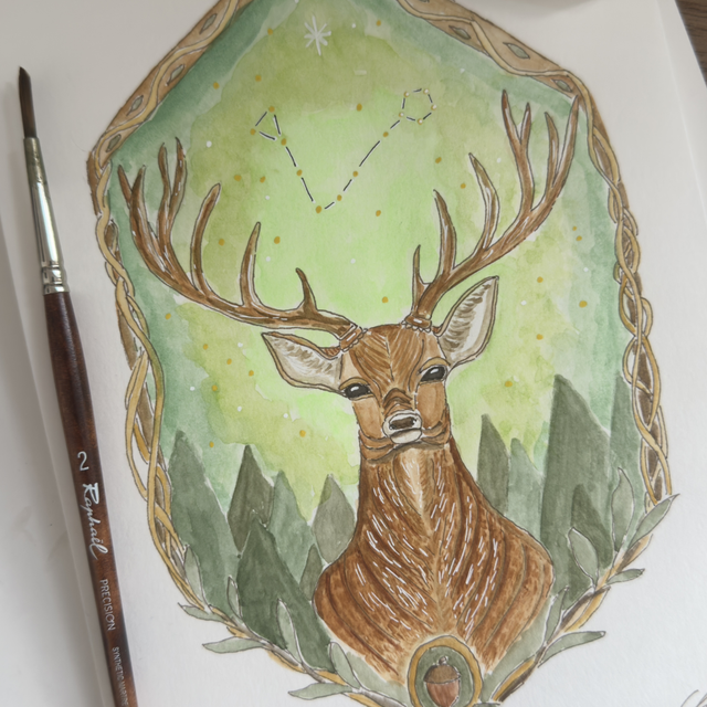 Cerf totem - L'originale