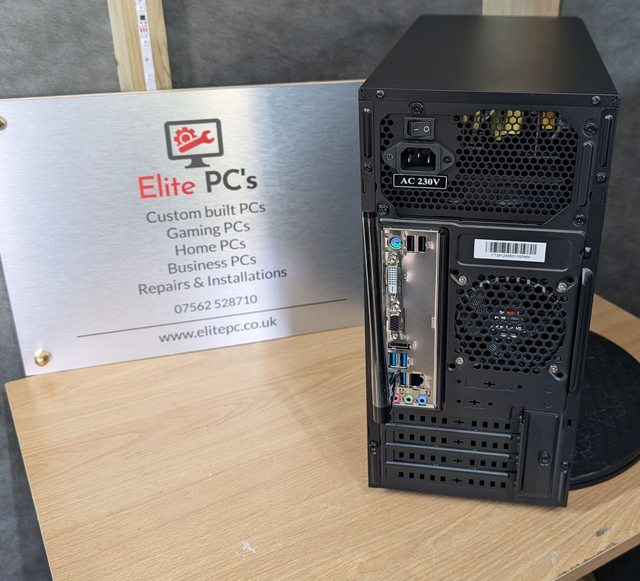 Budget Home PC, Quad Core Ryzen 3 3200G, 256GB SSD, 16GB RAM, WiFi