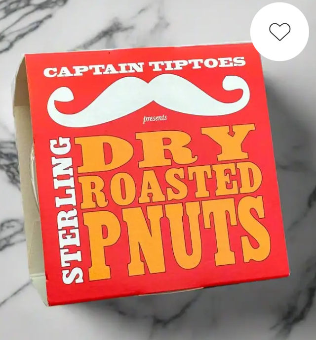 Captain Tiptoes Dry Roasted Peanuts