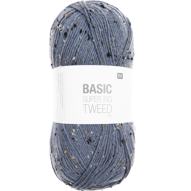 Rico Design Basic Super Big Aran tweed kleur 6