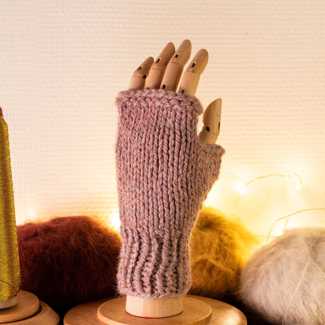 EN STOCK plusieurs couleurs Mitaines alpaga et mouton