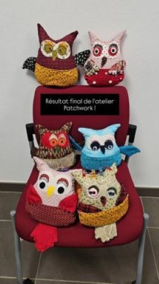 Kit - Coussin hiboux