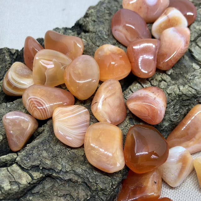 Pierre roulée Cornaline 