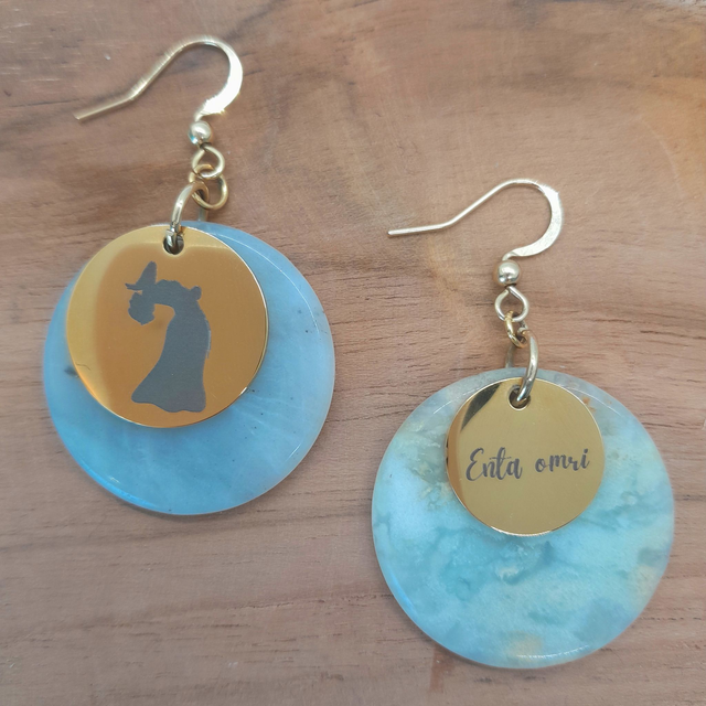 BOUCLES D&#039;OREILLES BELLY