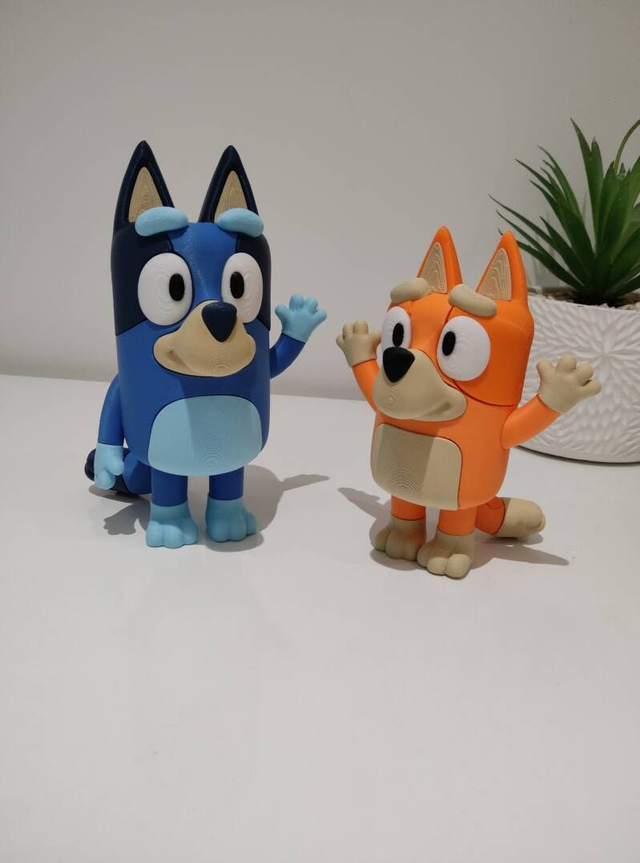 Pack Figurines Bluey & Bingo