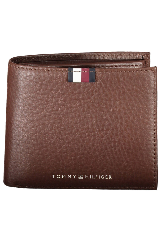 TOMMY HILFIGER PORTAFOGLIO UOMO MARRONE