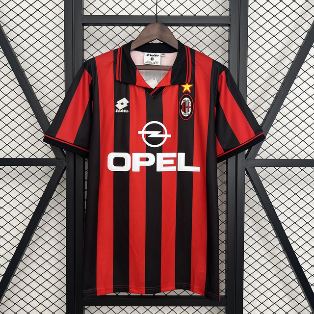 Camiseta Retro AC Milan 97-98 Home