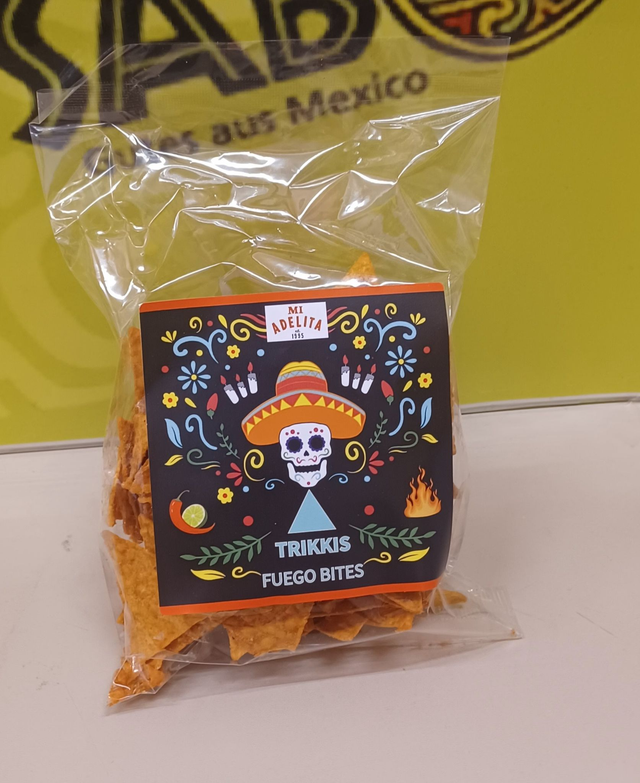 Tortillachips Totopos Trikkis Fuego Bites MiAdelita 90 g 
