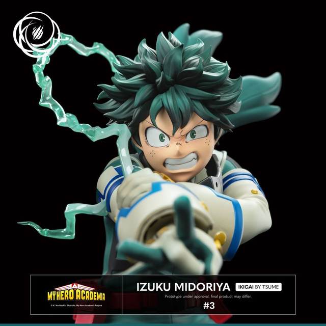 Midoriya Izuku - My Hero Academia - Statua Ikigai Tsume Art 1/6 (34.3cm) 💥 Deku (Anche a rate! 👇)