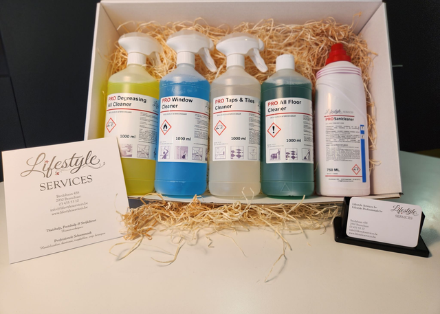 Uitzonderlijke aanbieding: Degreasing + Window  + All Floor + Taps & Tiles (antikal & schimmel) + Sanicleaner 