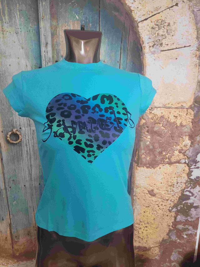 T-SHIRT FEMME AZUR (A119)