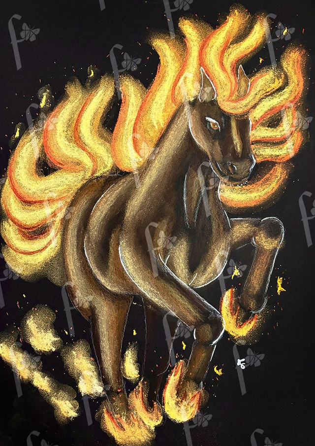 Cheval de feu