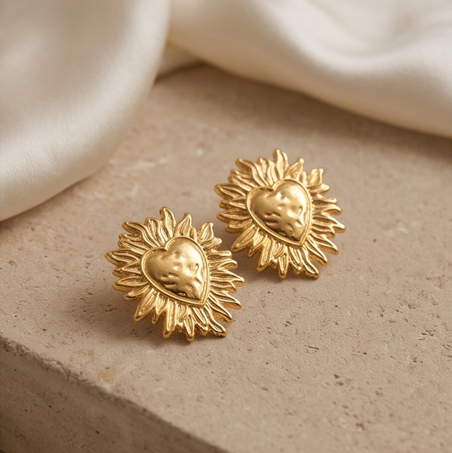 🌞 Boucles d'Oreilles Valeria 💛