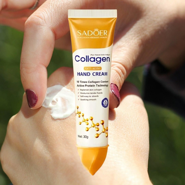 Sadoer Collagen Anti-Aging Hand Cream – 30g | Hand Care & Anti-Aging

