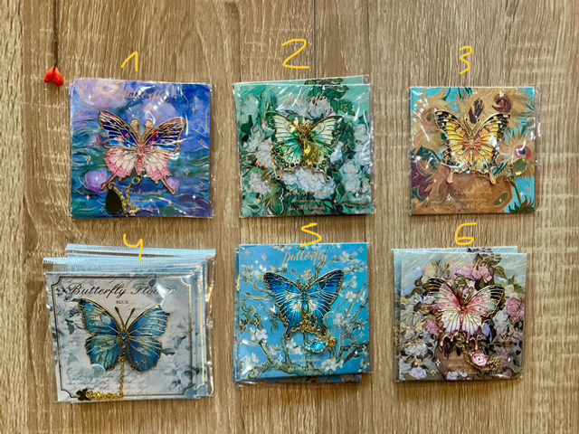 Marque page papillon