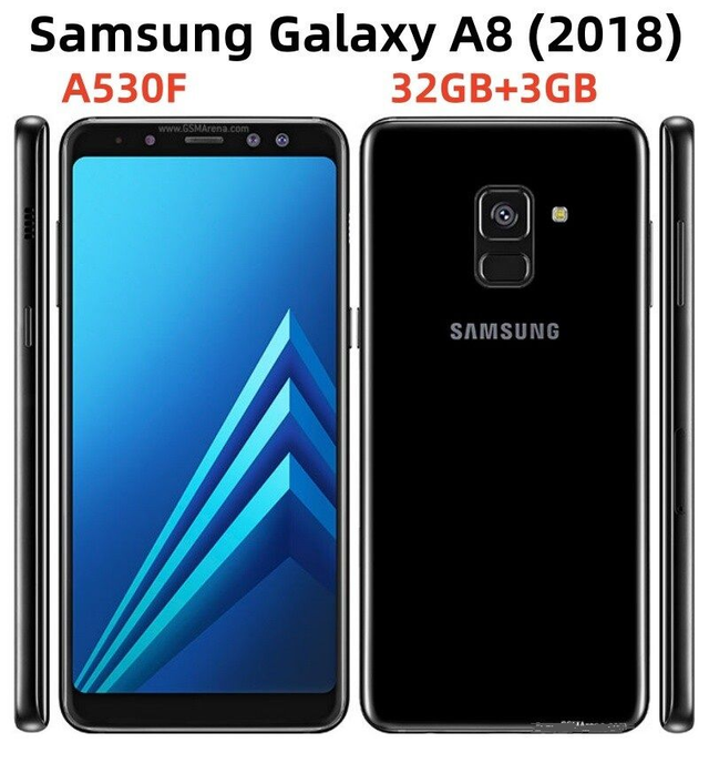 Samsung Galaxy A8 – 32 Go – Noir – Grade A
