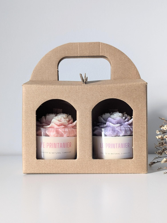Duo Printanier | Rose &amp; Lavande