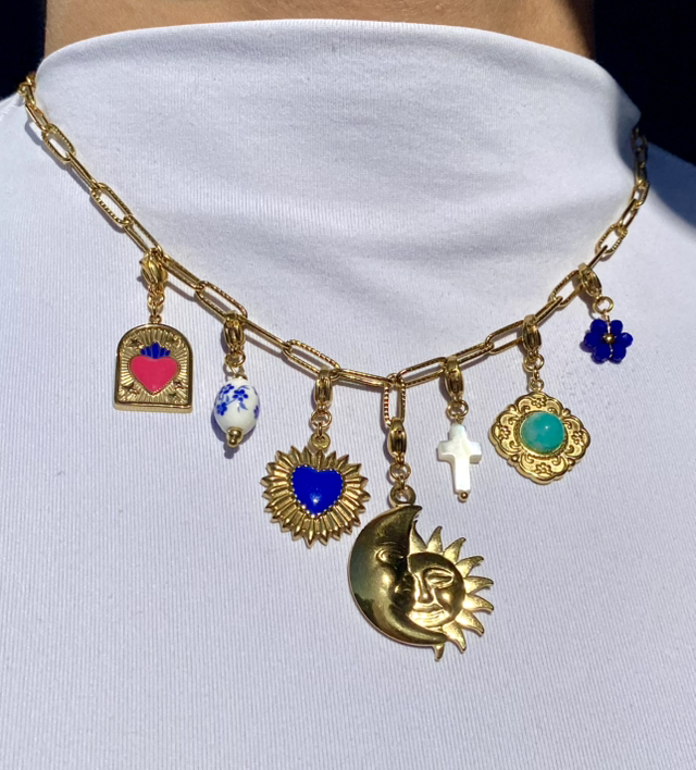 Collier charms Solune