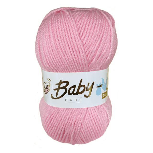Woolcraft Babycare DK 100g - 601 Baby Pink