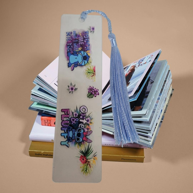 Marque page en plastique Stitch 