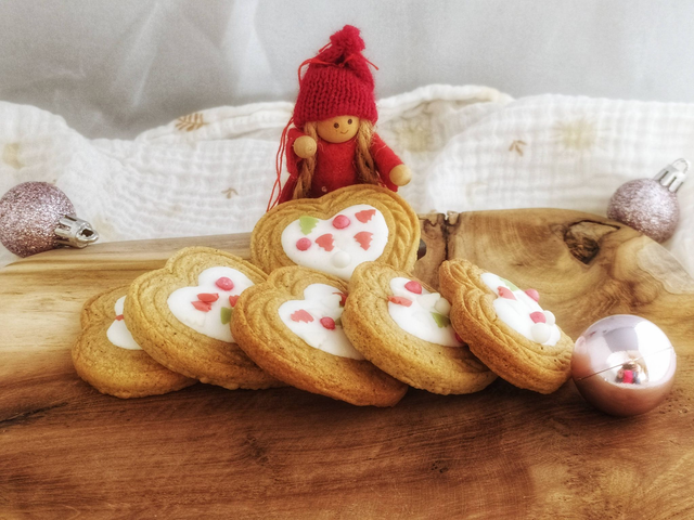 Cœurs aux épices de Noël 2 par sachet