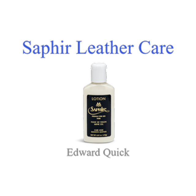 SAPHIR MEDAILLE D'OR - LEATHER LOTION with Mink Oil- 100ml 