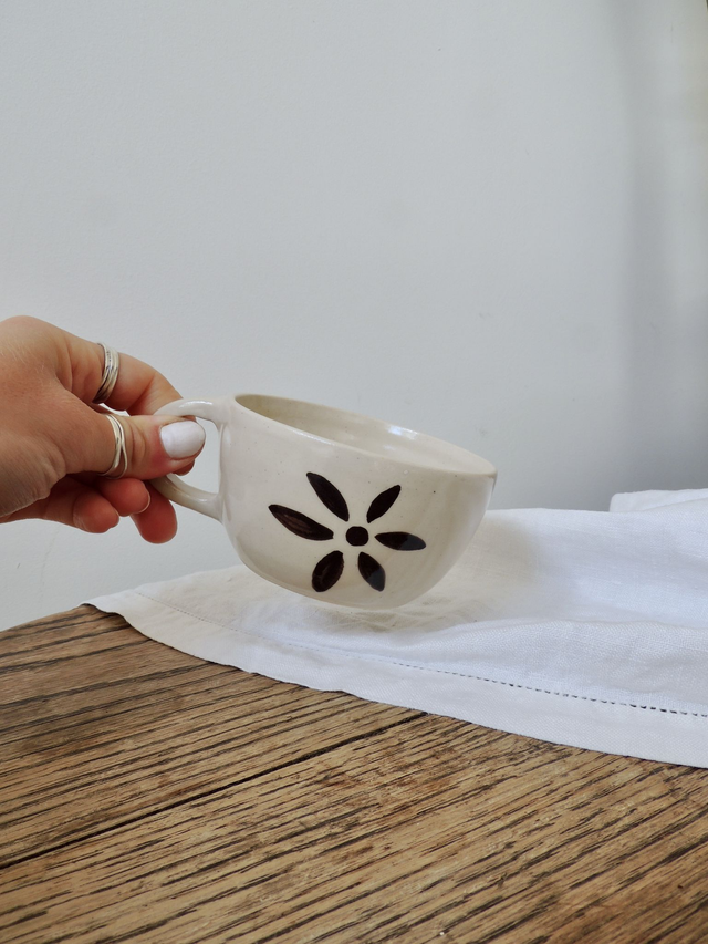 Small coffee mug | flower 