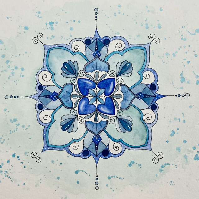 Mandala original "Abysses"