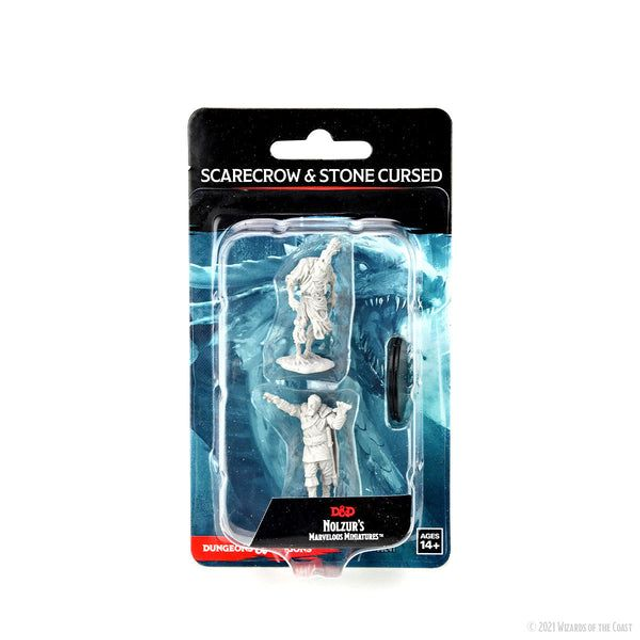 Dungeons & Dragons: Scarecrow & Stone Cursed Unpainted Miniatures